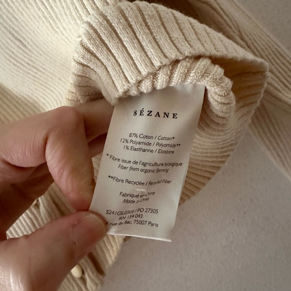 Sezane Kylie Cardigan - Picture 8 of 9